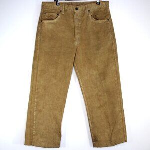 Vintage Levis Men 34 x 26 Made In USA Paper Tag Wide Leg Homage Jeans RARE N1404